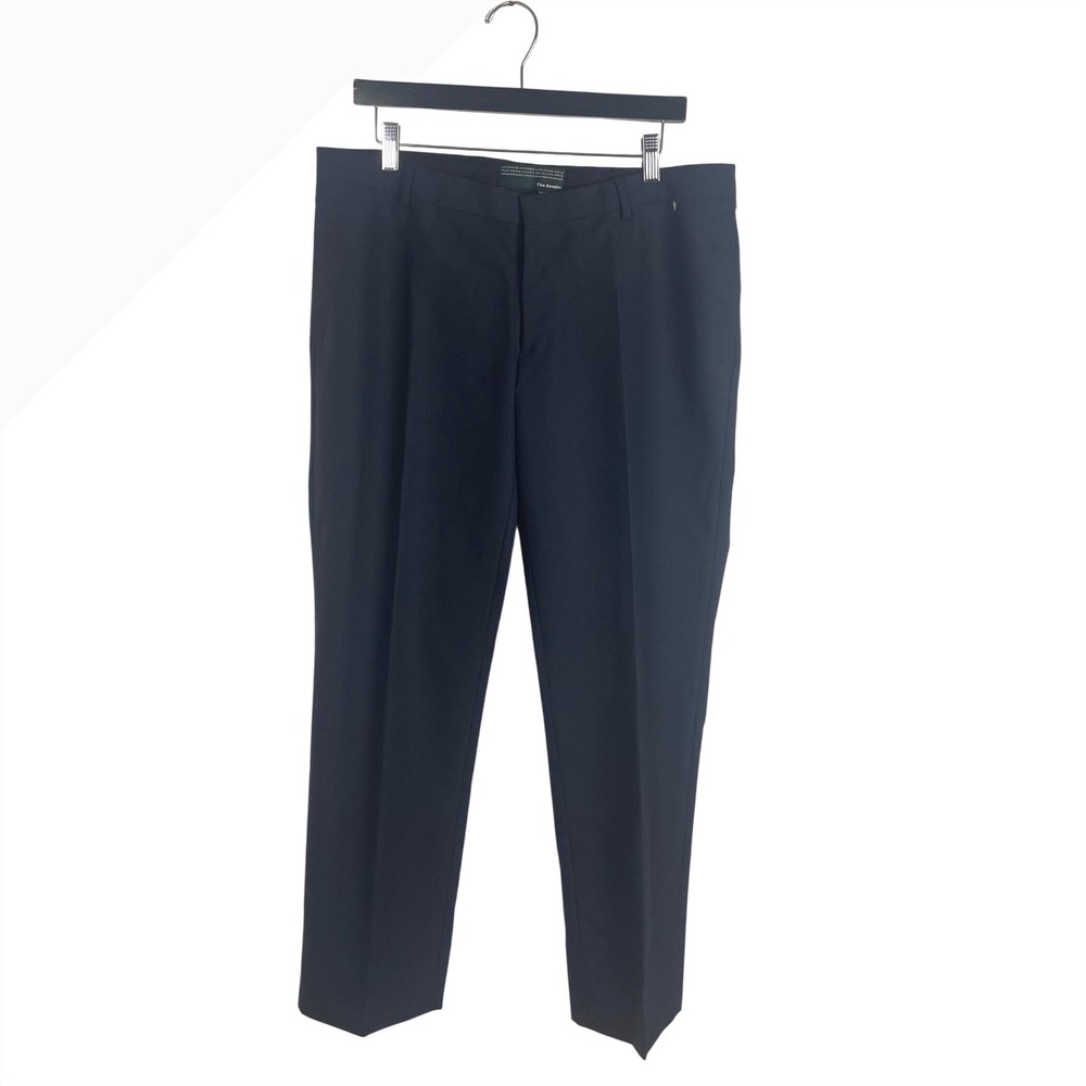 The Kooples Mens Navy Blue 100% Wool Dress Pants Trousers Size 52 HP501